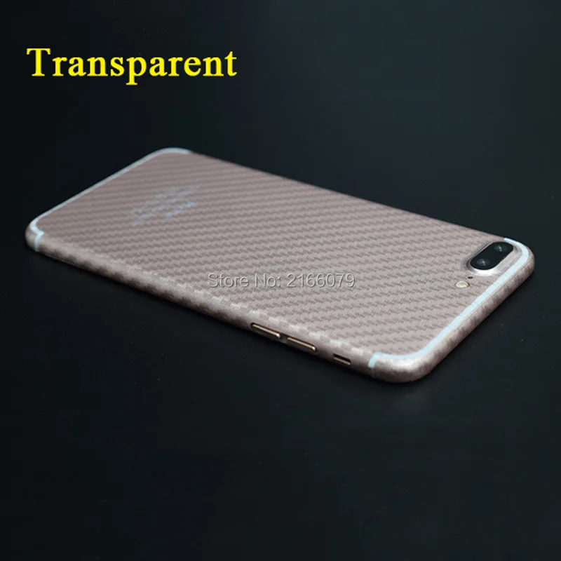 For Apple iPhone 7 / Plus 7plus New 360 Degree Full Cover Back Decal Skin 3D Carbon Fiber Phone Protective Sticker Film |
