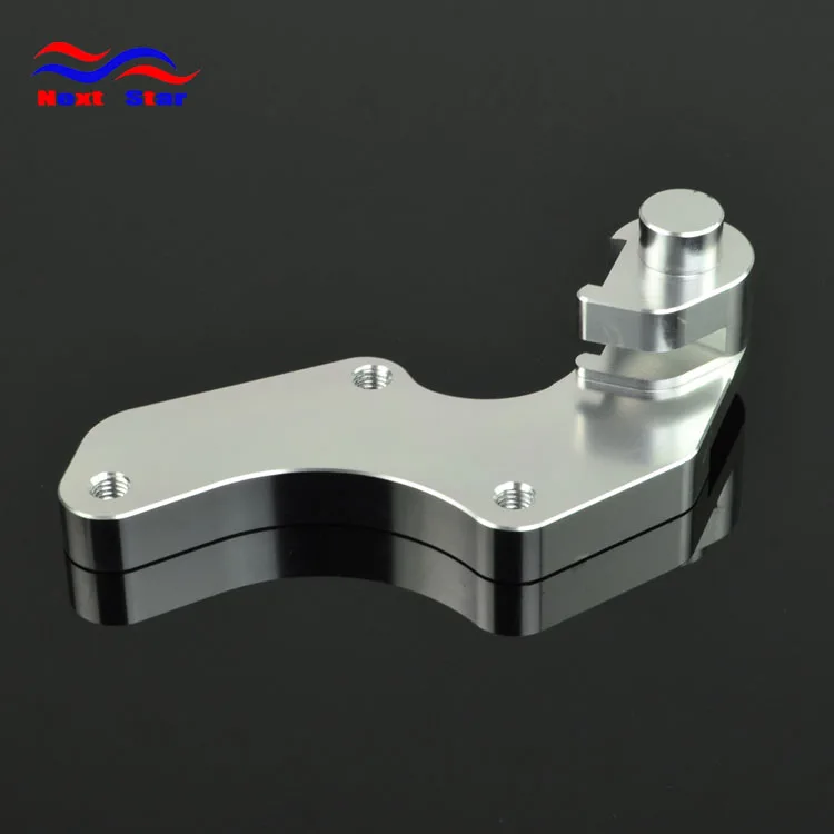 Мотоцикл CNC серебряный адаптер кронштейн для HONDA CR CRF CR125 CR250 CRF250R CRF250X CRF450X