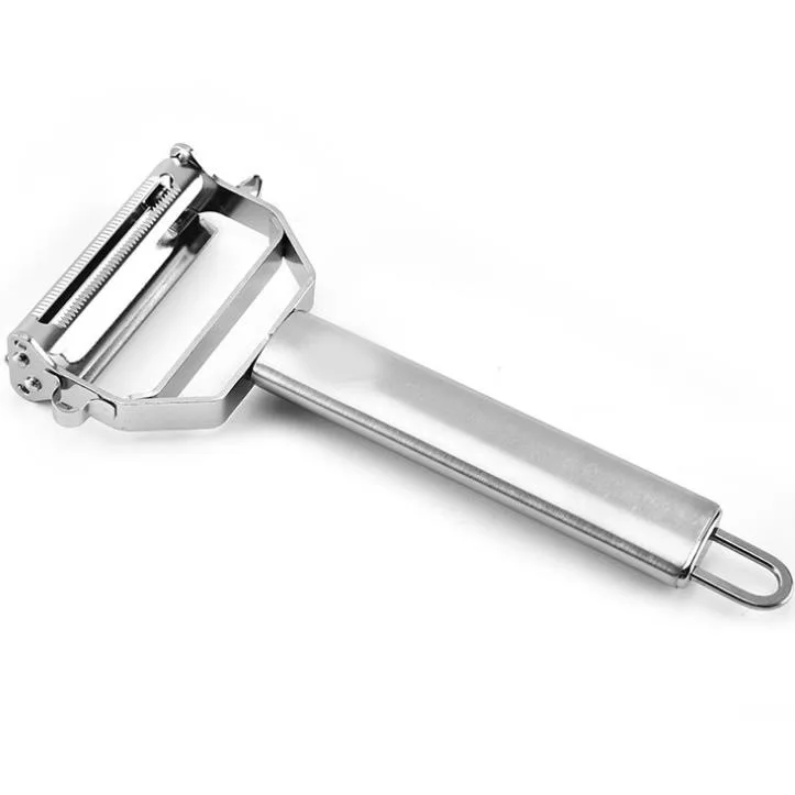 Творческий нож для снимания кожуры из нержавеющей стали Multi-function двойной