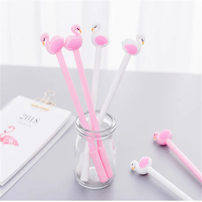 Flamingos Black Pen Wedding Gifts for Guests DIY Birthday Party Decorations Kids Gift Flamingo Decoration-S | Дом и сад
