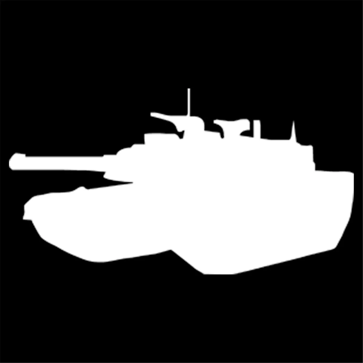 Армейский Танк война наклейка для пехотных автомобилей Светоотражающая