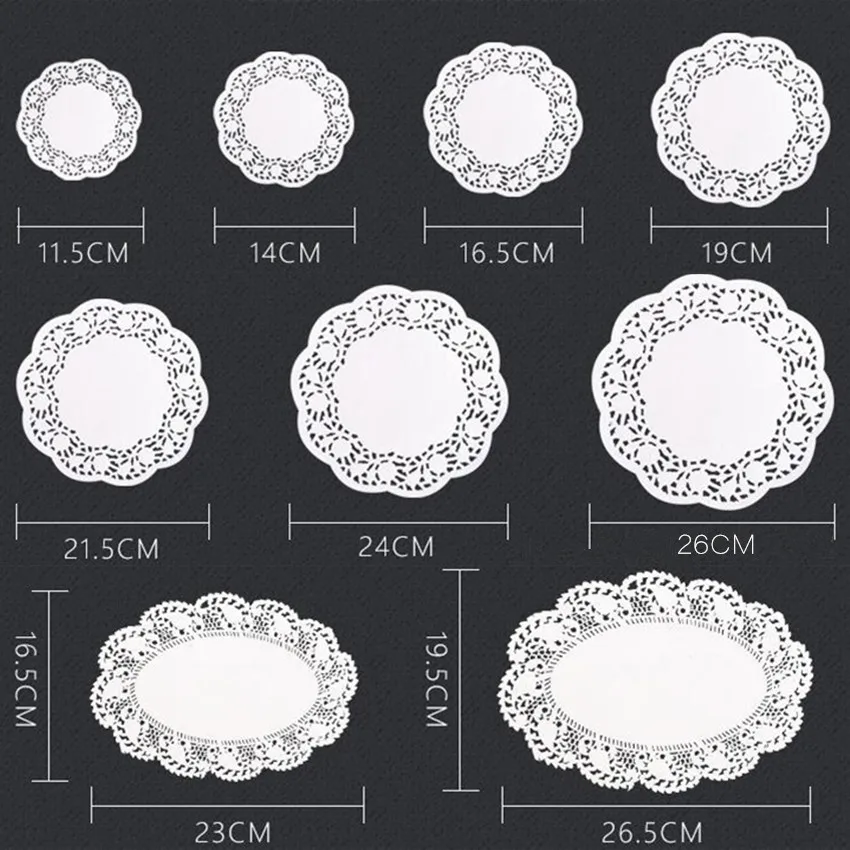 

180PCS Kitchen Food Oil Absorbing Paper Cake Snack Fried Chicken Pastry Baking Paper Tray Bakeware Oven Oil-absorbing Paper Mat