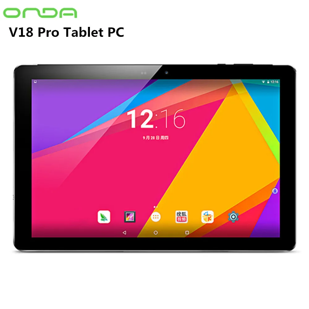 Onda V18 Pro Android 7 1 Tablet PC 10 дюймов Allwinner A63 4 ядра 8 ГГц Планшеты 3 GB Оперативная память 32/64