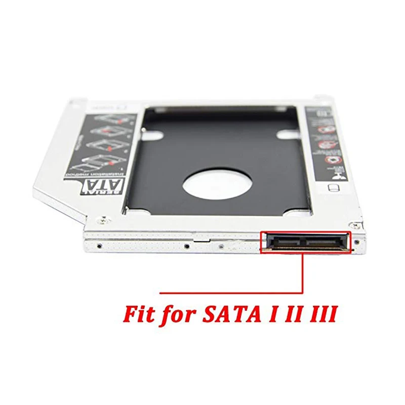Лоток для жесткого диска 9 5 мм Универсальный SATA 2-й HDD HD SSD корпус чехол лоток