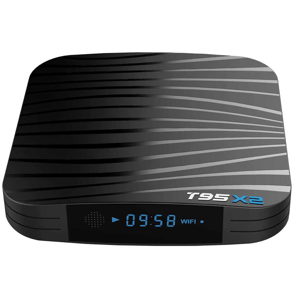ТВ приставка T95X2 Amlogic S905X2 Android 8 1 Смарт DDR4 4 ГБ 32 четырехъядерный процессор S905W H.265 4K