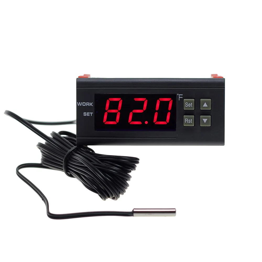 AC 110V 220V 12V 24V цифровой регулятор температуры и влажности домашний термостат для