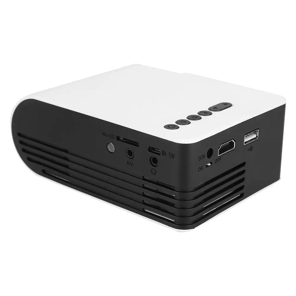Мини HD 1080P TFT LCD умный проектор домашний медиаплеер HDMI кинотеатр с дистанционным
