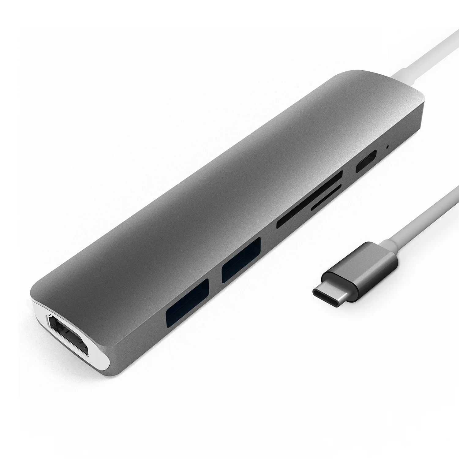 New Style Six-in-One Docking Station Type C Hub to HDMI Card Reader PD Charging USB30 | Электроника