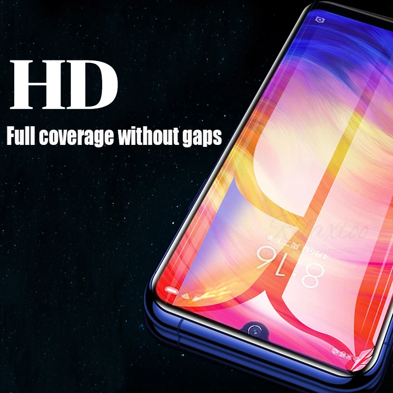 Закаленное стекло 9D с полным покрытием для Xiaomi redmi note 7 Защита экрана xiomi Redmi note7 pro