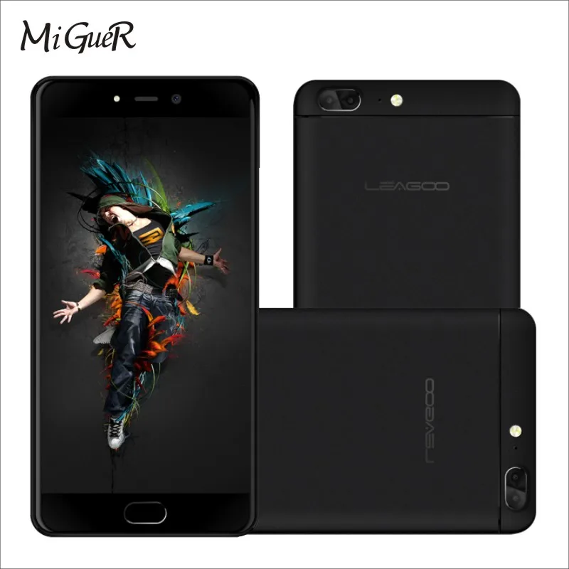 LEAGOO T5 4G LTE 5.5&quotFHD Mobile Phone 4GB+64G 13.0MP Android 7.0 MT6750T Octa Core Real Dual Cameras Fingerprint Smartphone | Мобильные