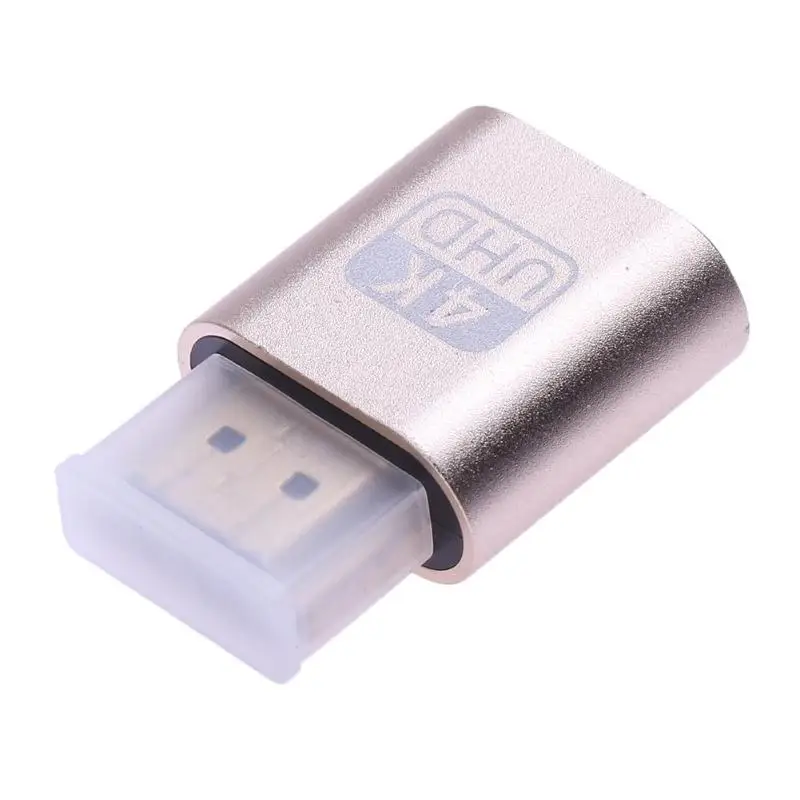 VGA адаптер виртуального дисплея HDMI 1 4 DDC EDID пустышка разъем эмулятор отображения| |