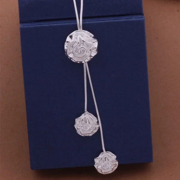 An463 Hot 925 Sterling Silver Necklace Fashion Jewelry Pendant /atfajkma Ayjajpqa | Украшения и аксессуары