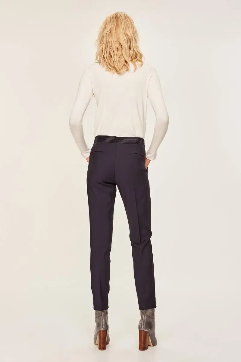 Trendyol Navy Beli Wheel Pants TOFAW19TR0034|Брюки| |