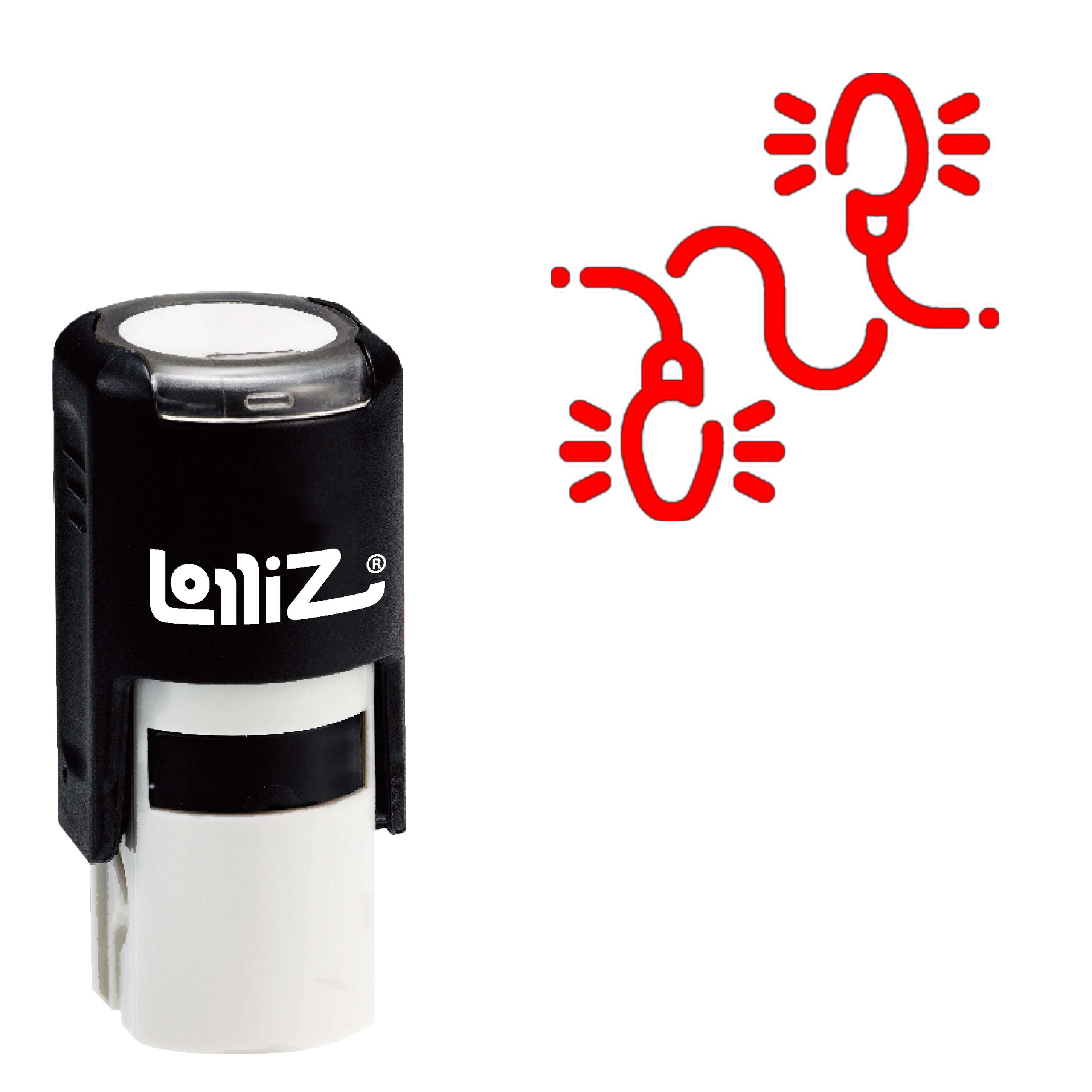 

LolliZ Light самозаправляющийся резиновый штамп-Современная серия символов