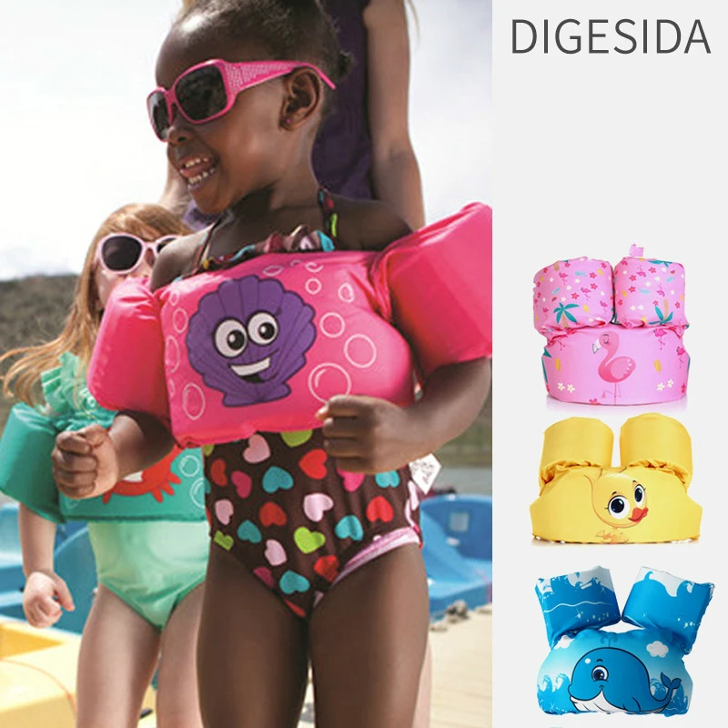 

1pc Pools & Water Fun Animal Cartoon Design Kids Floaties Armbands For Swimming Summer Swimtrainer Toys For Children #JC