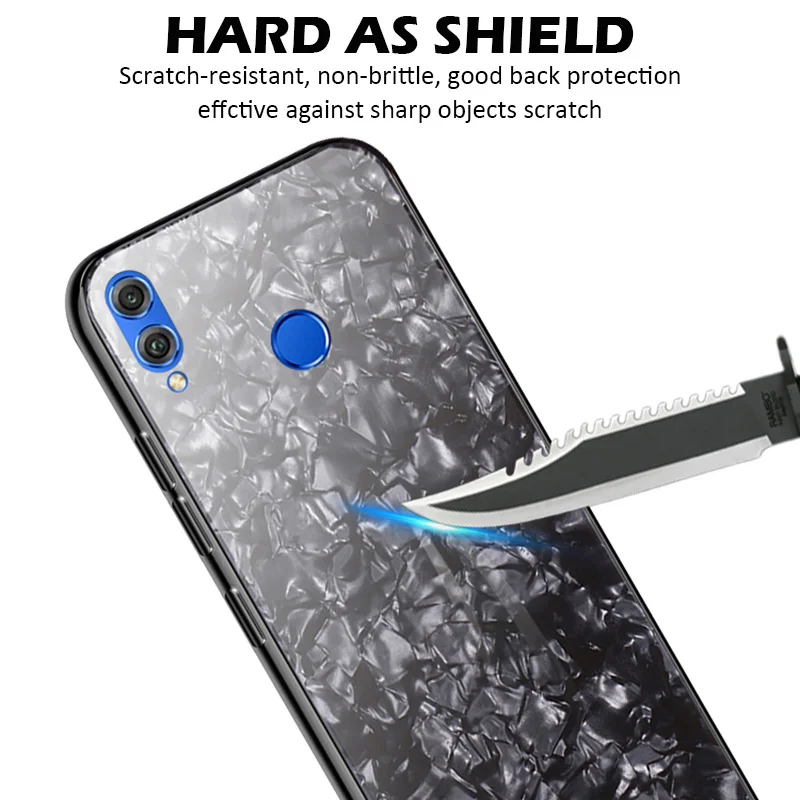 Чехол для телефона Huawei P30 Lite Pro P20 жесткий защитный чехол из глянцевого стекла Nova 3