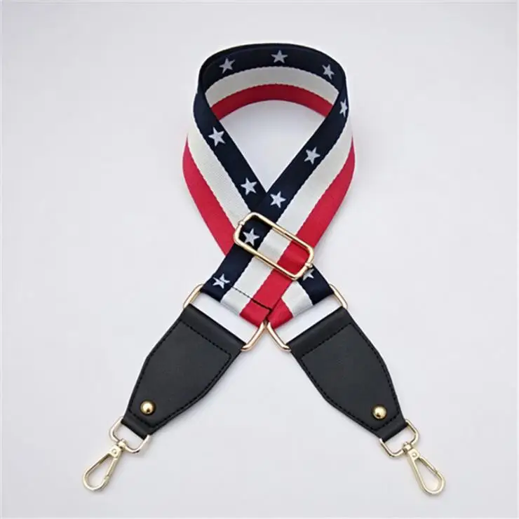 

Handbags Strap Nylon Striped Woven Strap for Crossbody Shoulder Bag Belts Handbag Adjustable Strap Bag Accessories 120cm Gift