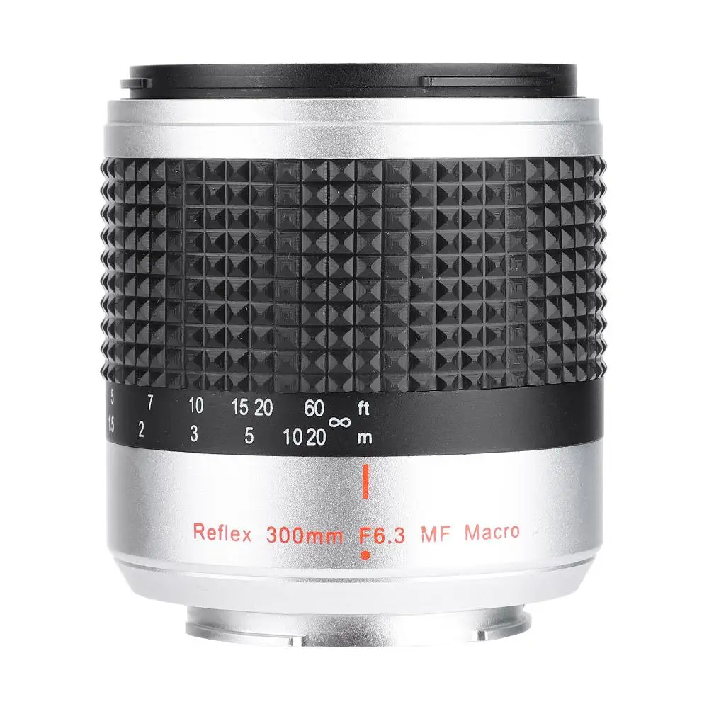 300 мм f6.3 APS C телеобъективы зеркальные линзы для sony E крепление M4/3 камеры