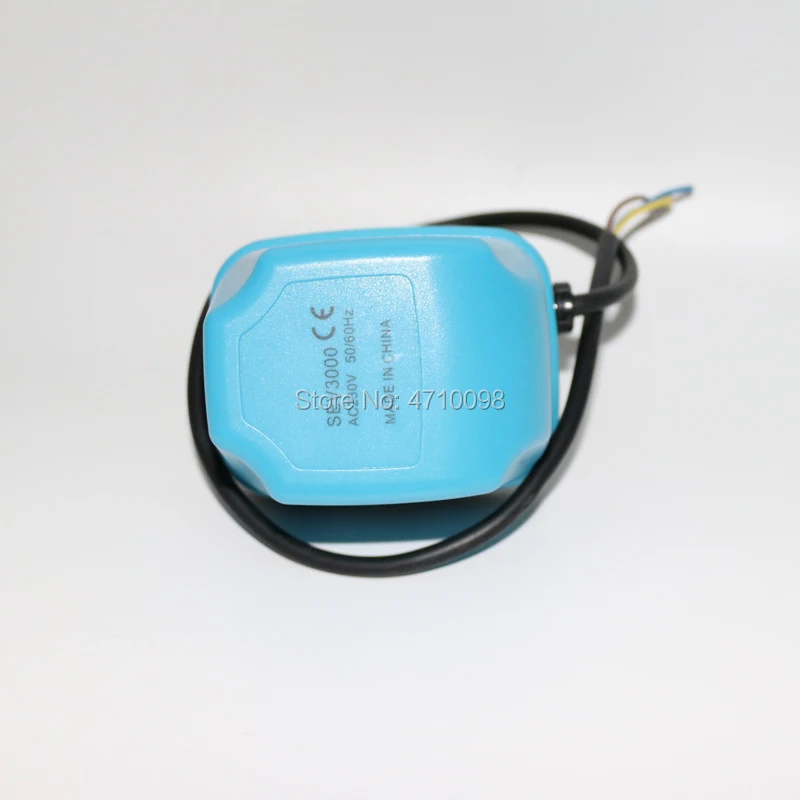 T PORT DN20(G 3/4 &quot) Электрический привод клапан переменного тока в моторизованный