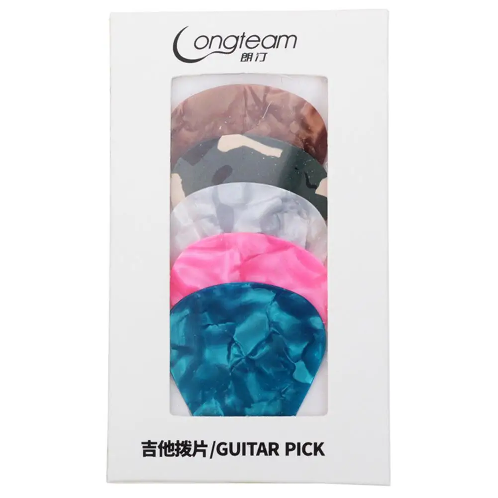 5 шт./упак. акустическая электрическая гитара бас Plectrum целлулоидная набор для