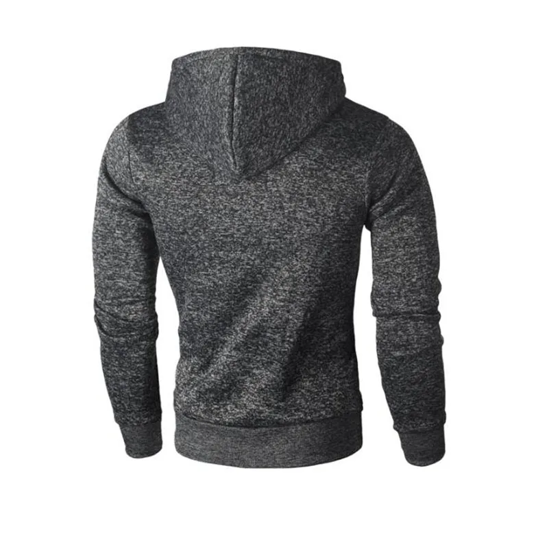 Толстовка Для мужчин s фирменные толстовки одноцветное Цвет Slim Fit с капюшоном