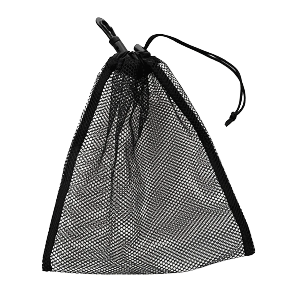 20x24 см черная прочная сетка 600D сумка для гольфа и тенниса 30 шариков держатель