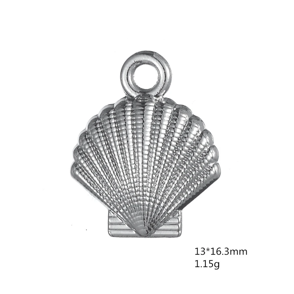 LIKGREAT Sea Shell Шарм Морская жизнь пляжный Подвеска подходит для браслета ожерелье