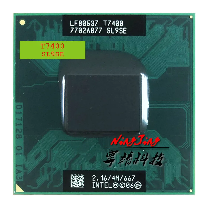 Двухъядерный процессор Intel Core 2 Duo T7400 SL9SE 1 ГГц 4 МБ 34 Вт разъем M / mPGA478MT  Компьютеры | Отзывы и видеообзор