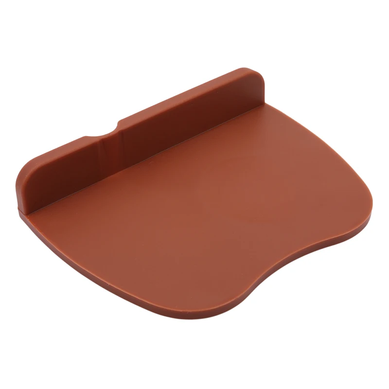 Силиконовый коврик для кофе подставка эспрессо нескользящий гибкий угловой