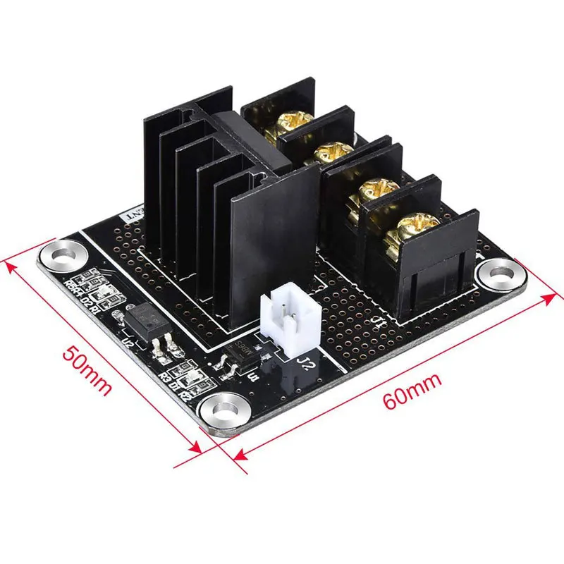 Aokin 3D Printer Heated Bed Power Module Expansion Board Heatbed MOS High Current Upgrade RAMPS 1.4 | Компьютеры и офис