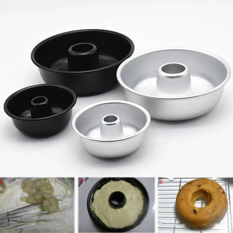 Форма для выпечки из алюминиевого сплава в виде пончика|Формы тортов| |