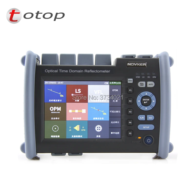 NK6000 OTDR 1310/1550 нм 37/35/35 дБ Многофункциональный тестер OPM VFL OLT MAP сплиттер