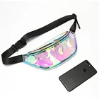 Прозрачные поясные сумки, женские поясные сумки из ПВХ, прозрачные голографические поясные сумки с лазером, 2019