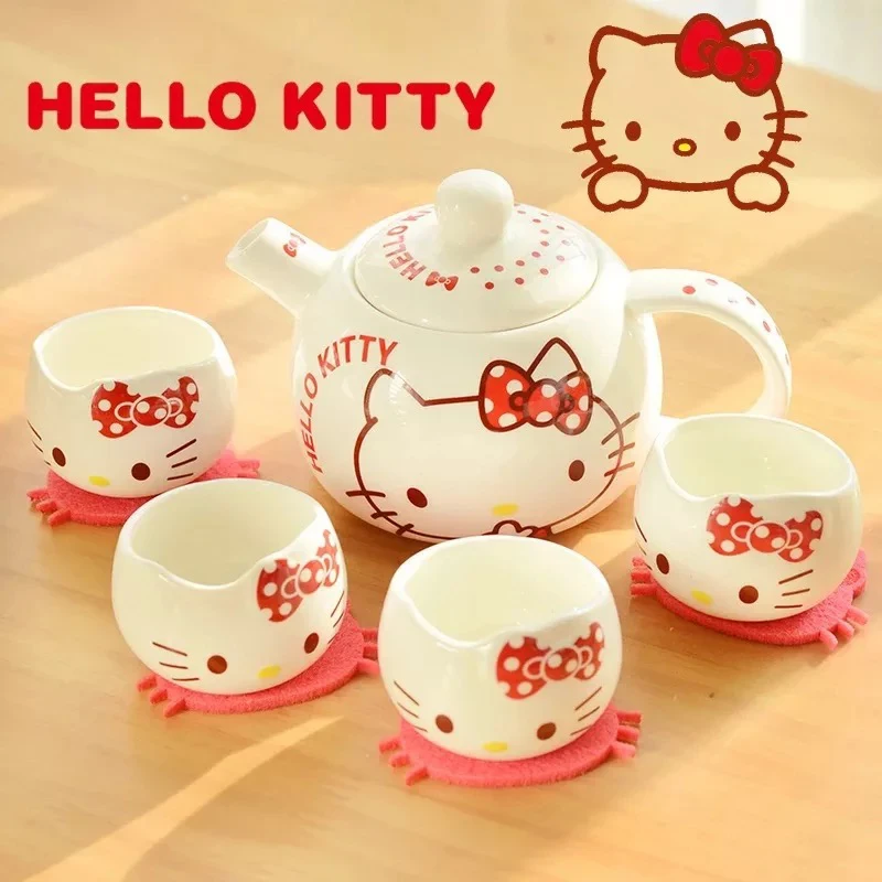 Hello kitty Jindezhen мультяшный керамический s чайный горшок превосходит восхитительный