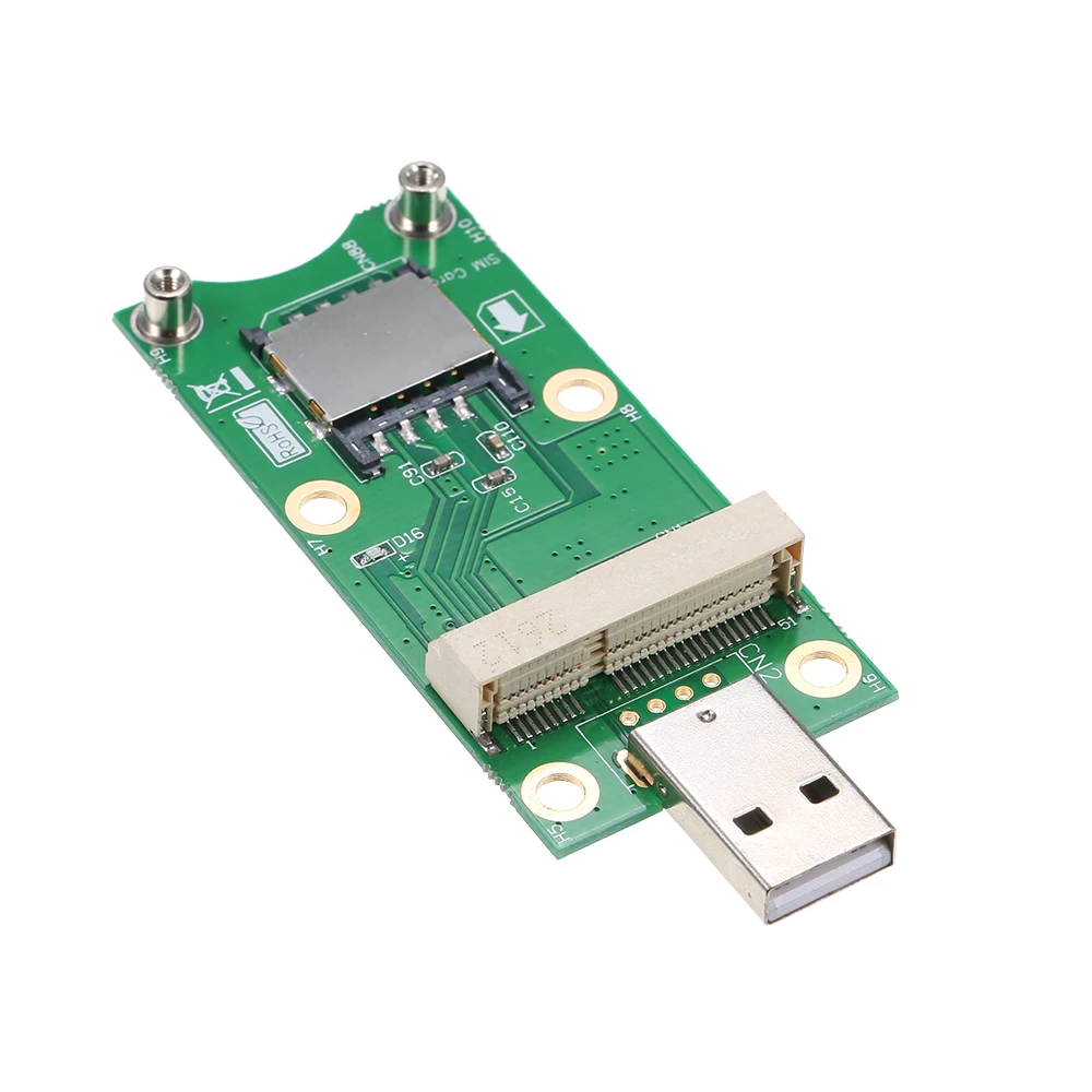 Mini PCI E к USB с sim картой WWAN адаптер карта 3G/4G модуль|Компьютерные кабели и разъемы| |