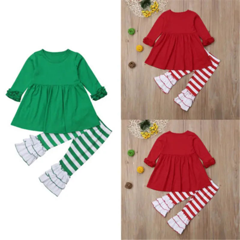 Emmababy/Модный комплект одежды для новорожденных девочек одежда отдыха на