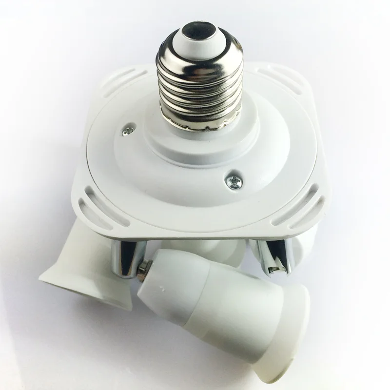 E27/E40 передачи 5xE27/E14/gu10 держатель чтобы преобразовать лампы 360 градусов