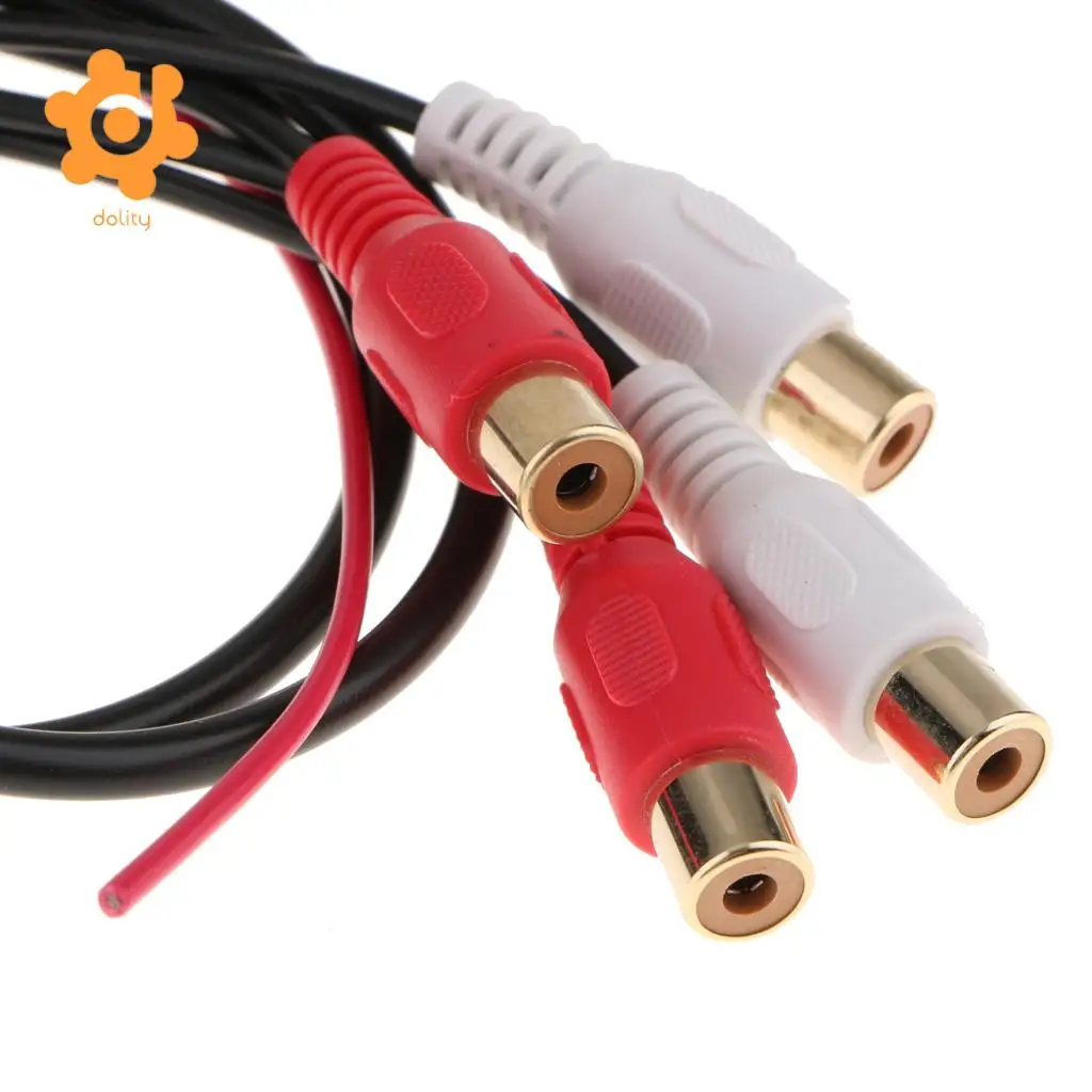 Mini ISO AUX адаптер 4RCA кабель для Blaupunkt VW Audi Seat Skoda Ford | Автомобили и мотоциклы