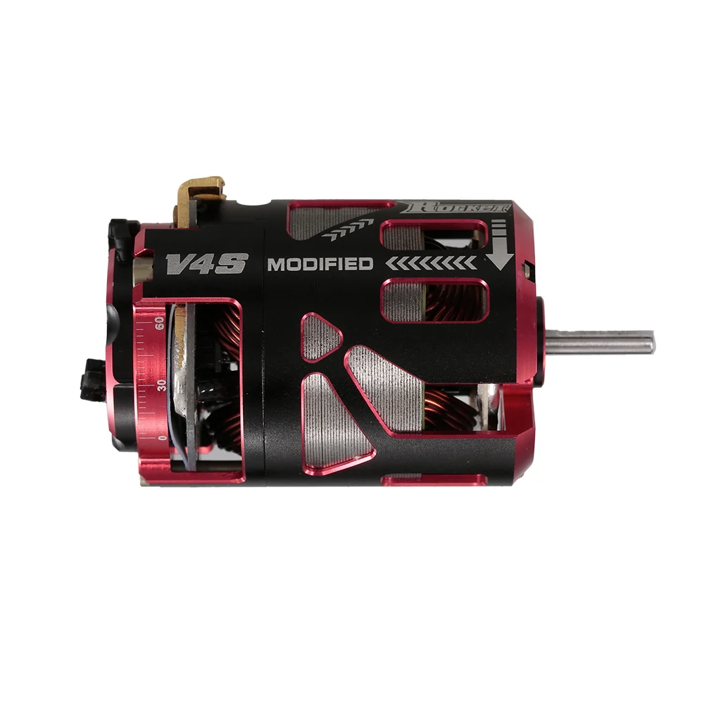 Гоночный мотор SURPASS HOBBY ROCKET V4S 540 4 5 T с двойной датчикой бесколлекторный для