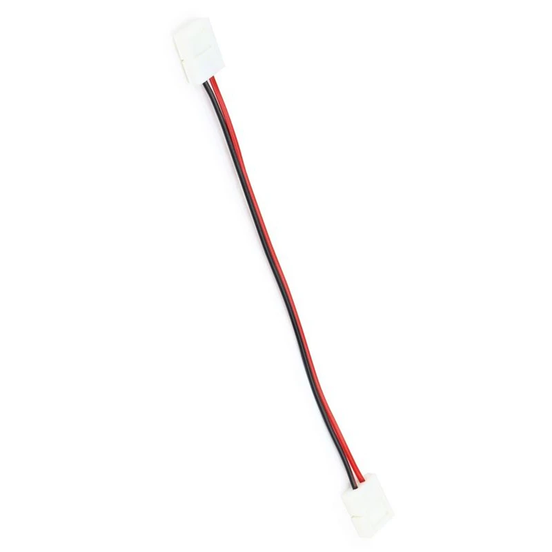 

ARILUX 2 Pin 10mm Connectors Extension Wire Cable for Single Color LED Strip Light Easy to Install Strip to Strip Connection Box