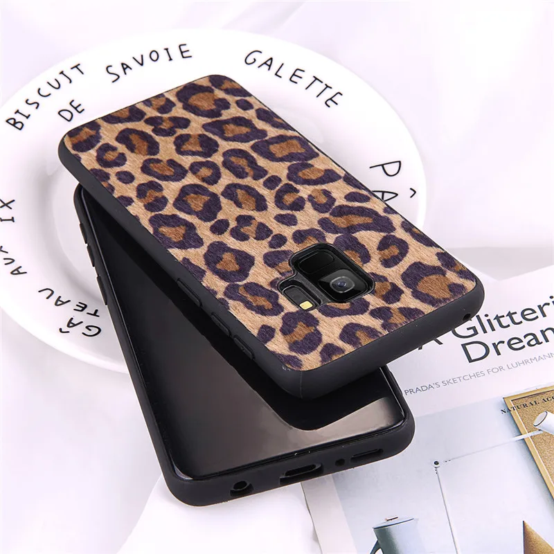 Lovebay For Samsung Galaxy Note 8 9 S8 S9 Plus Colorful 3D Leopard Print Pattern Shell Soft TPU Cell Phone Case Back Cover Cases |