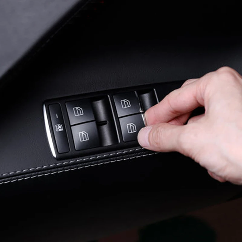 My Good Car Window button sequin window switch decorative patch for Tesla Model S X accessories | Автомобили и мотоциклы