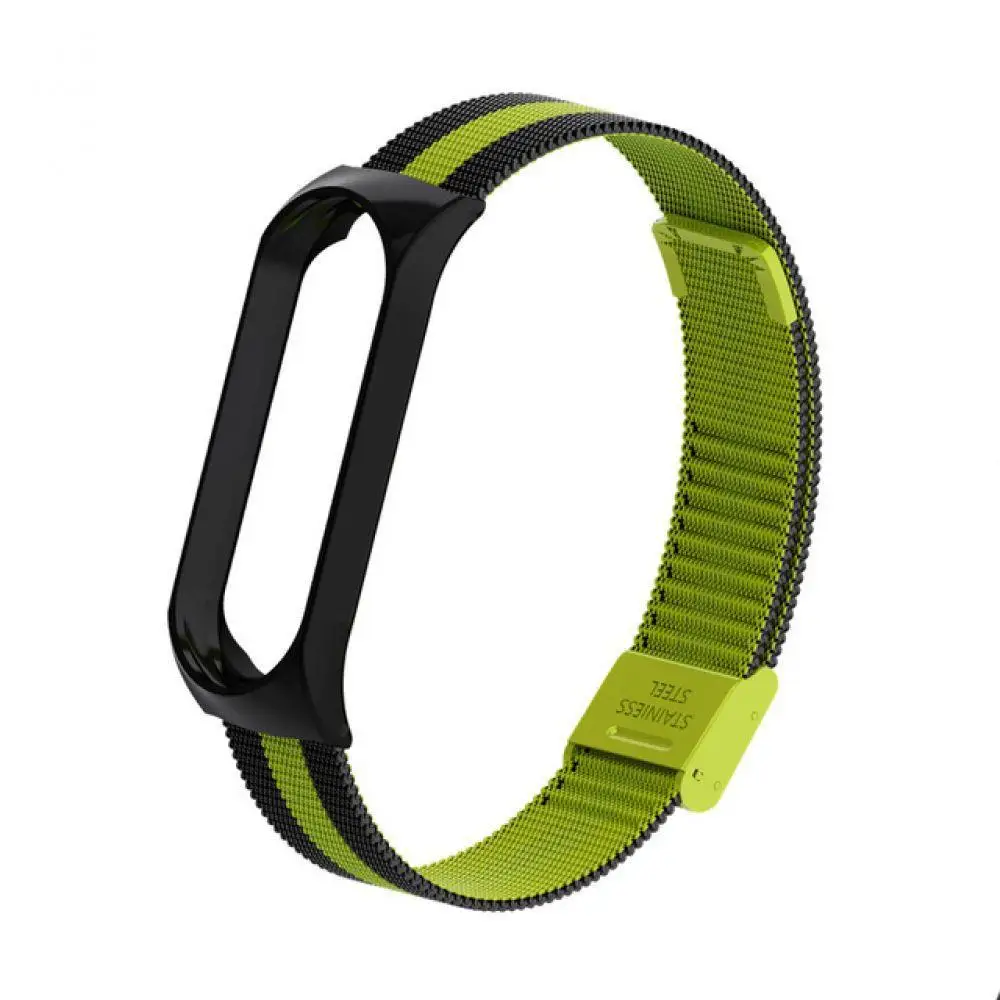 Браслет Mi Band 3 металлический Безвинтовой браслет из нержавеющей стали для Xiaomi Miband
