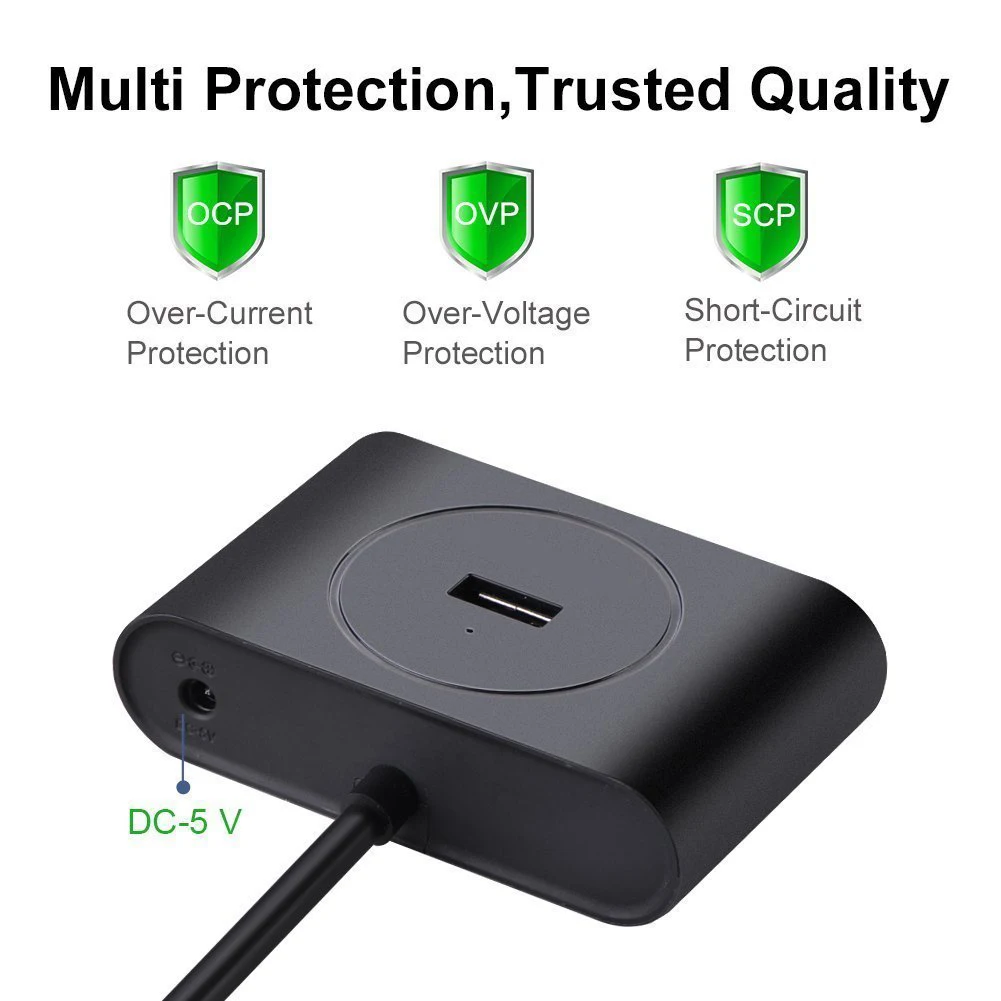 USB 3 0 концентратор 4 порта данных порт способный супер скорость для MacBook Air Mac Mini iMac