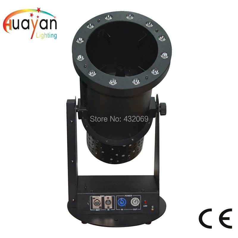 12X3W RGB 3 в 1 LED конфетти машина воздуходувки машины с крышкой DMX/RemoteControl для свадьбы