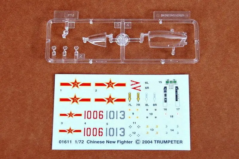 Trumpeter 1/72 01611 китайский J 10 боец|Наборы для сборки моделей| |