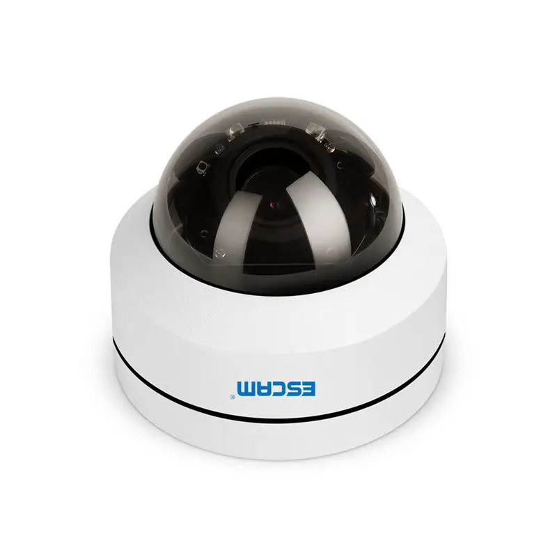 Escam Pvr002 1080P Ptz 4X Zoom 2,8-12 мм объектив водонепроницаемый POE, купольная Ip H.265 камера Поддержка Onvif Ir 15 м частный облачный протокол R