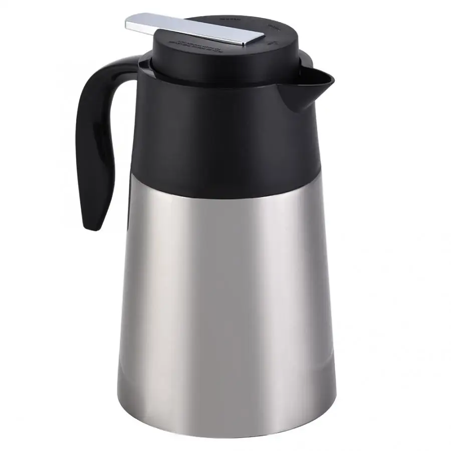 1.3L/1.6LVacuum Insulated Water Double Walled Stainless Steel Thermos Pot Jug Vacuum Insulation Milk Coffee | Дом и сад