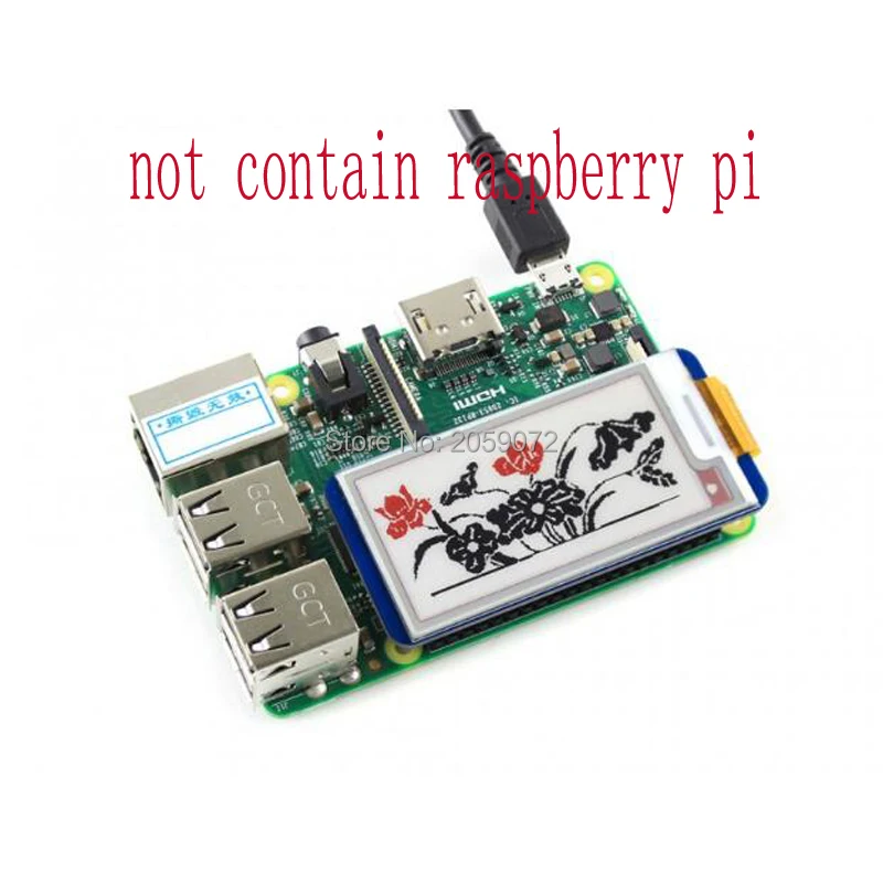 2 13 дюймовый ЖК-дисплей raspberry pi (b) 250 × 122 e-paper e-lnk
