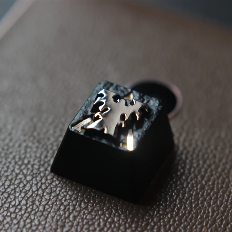 1 piece Zinc Aluminium Alloy Backlit Key Cap For Mechanical Keyboard Starcraft 2 SC2 Terran Keycap